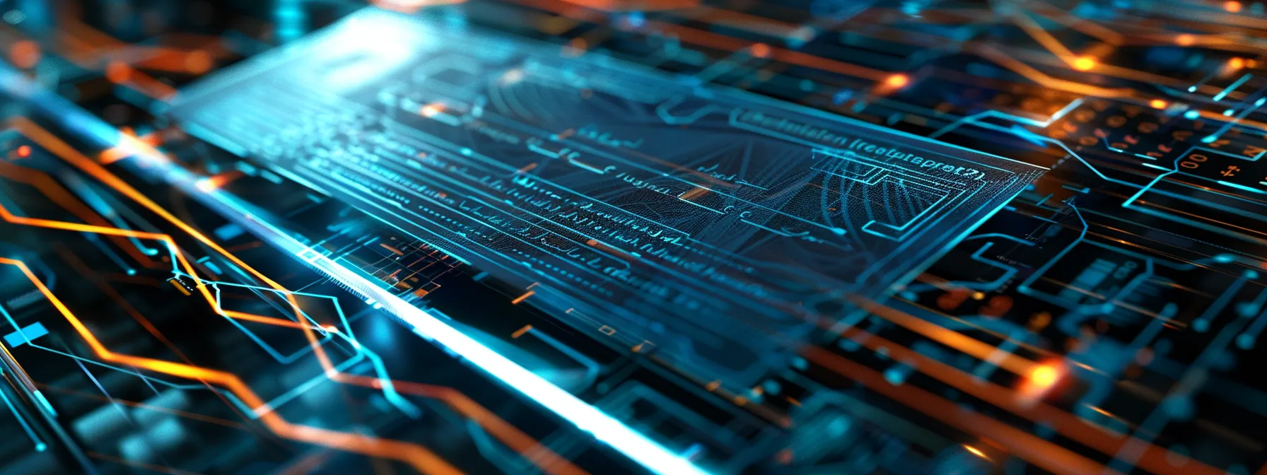 a close-up view of a business cheque with a digital signature overlay, set against a sleek, modern background that conveys a sense of security and innovation in financial transactions, illuminated by soft, ambient lighting to highlight the encryption features.