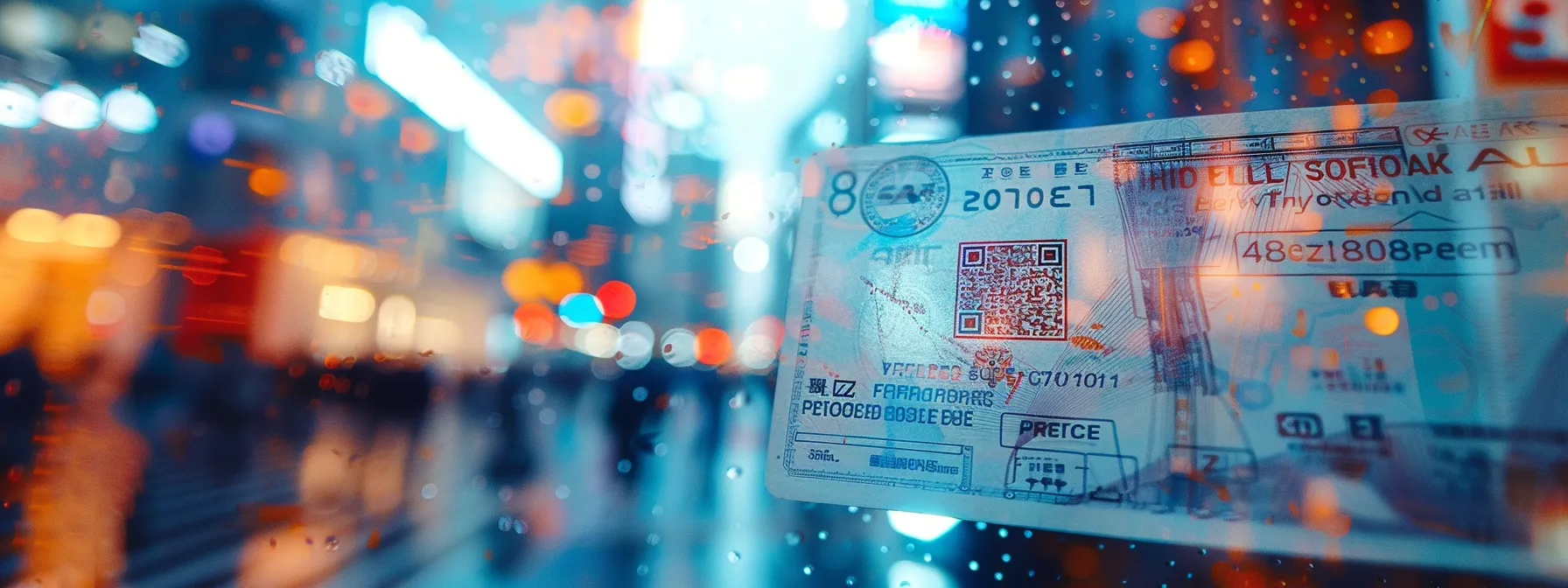 a vibrant close-up of a secure business cheque, emphasizing intricate security features like holograms and watermarks, set against a blurred background of a bustling office environment, capturing the essence of financial safety and professionalism.