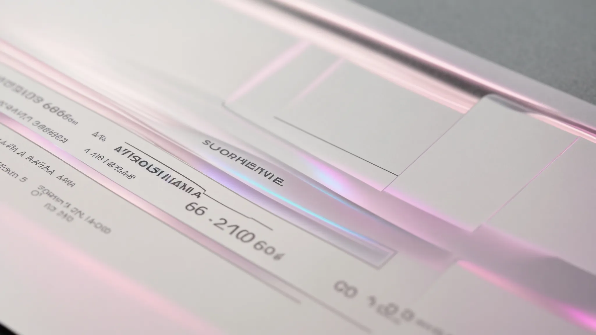 a close-up shot of a sleek, custom business cheque showcasing intricate security features like holograms and watermarks, illuminated by soft light to emphasize the sophistication and trustworthiness of the design.